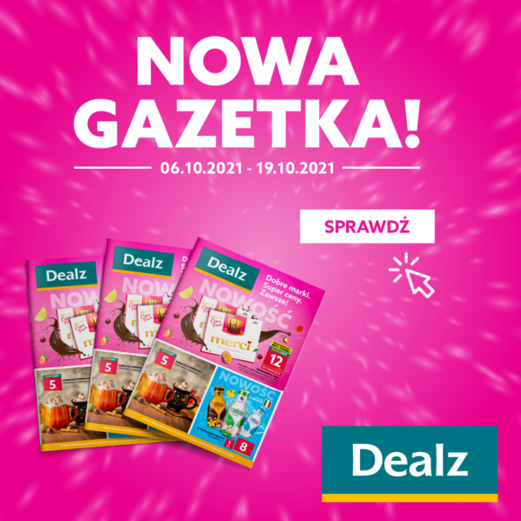 Nowa Gazetka Dealz! 06.10.2021 – 19.10.2021