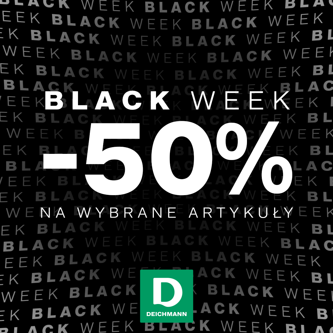 Black Week w sklepach Deichmann!