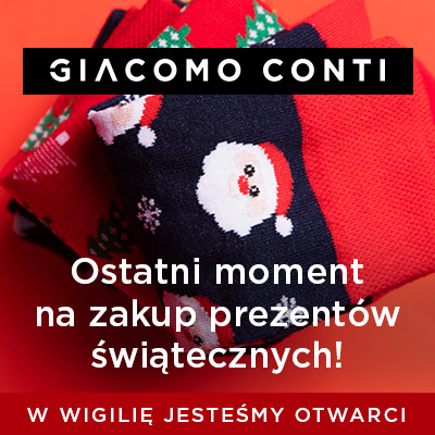 Prezenty Świąteczne w Giacomo Conti!