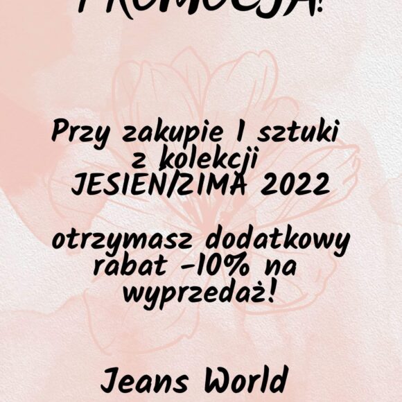 Promocja w Jeans World!