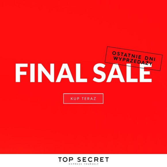 Final Sale w Top Secret!