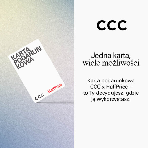 Karta podarunkowa CCC x HalfPrice