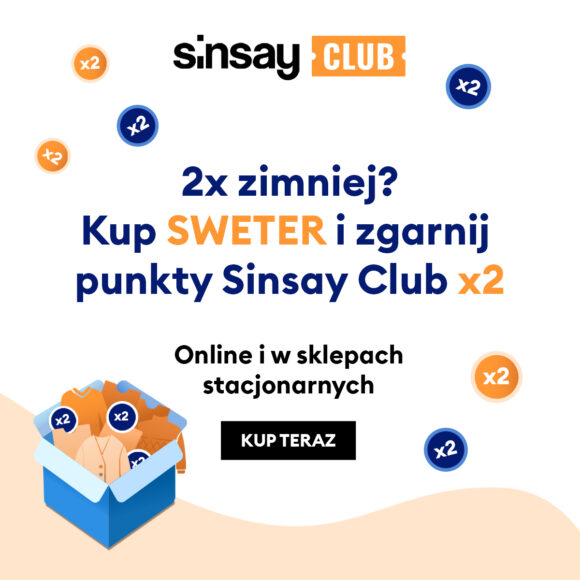 Nowa promocja z Sinsay Club!