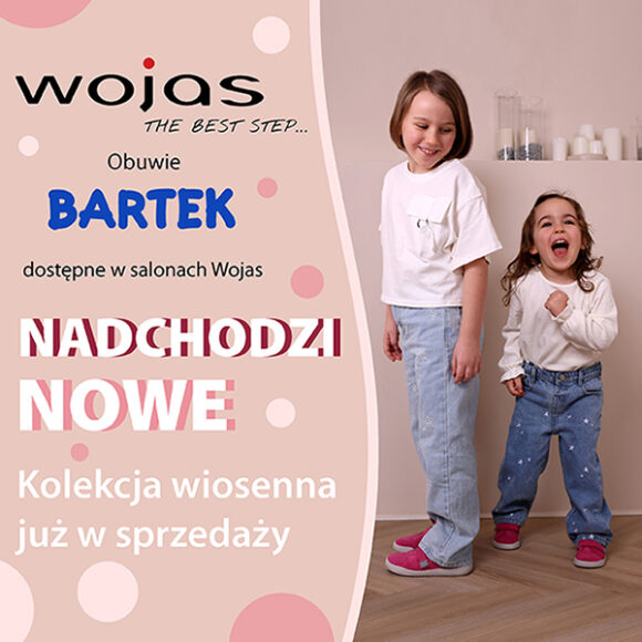 Odkryj najnowszą kolekcję obuwia dziecięcego marki BARTEK w salonach WOJAS! 👟🌞