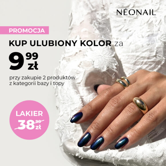 Kolorowe lakiery hybrydowe za 9,99zł w NeoNail!