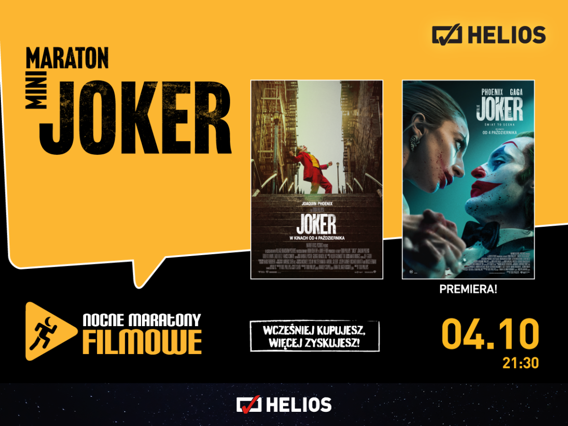 MINI MARATON  „JOKER” „JOKER: FOLIE A DEUX”