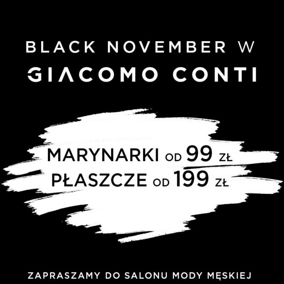 Czarne rabaty w Giacomo Conti