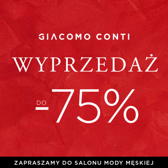 WYPRZEDAŻ W GIACOMO COTNI!