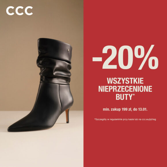 Wszystkie zimowe hity taniej o 20%!