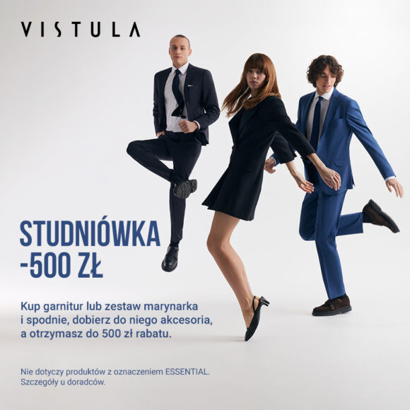 -500 zł na studniówkową stylizację w Vistula!