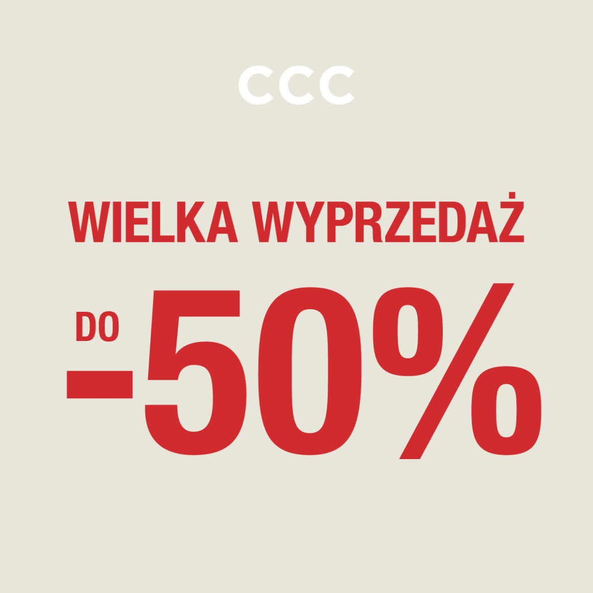 Ruszyła wielka wyprzedaż w CCC!