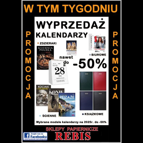 Rebis – promocja na kalendarze!