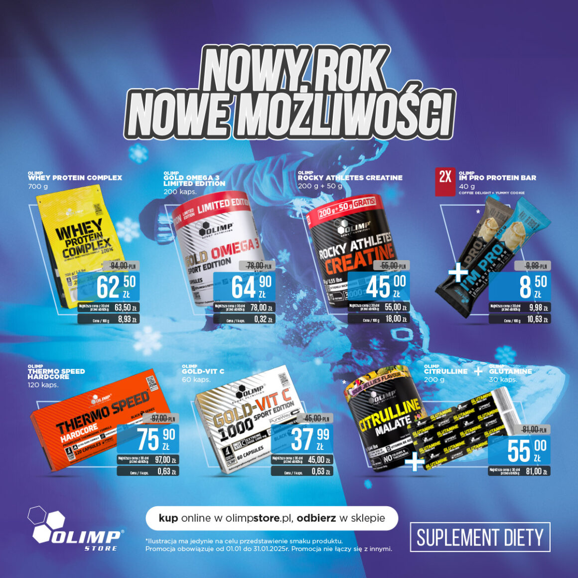 Styczniowa Promocja w Olimp Store! 🎉