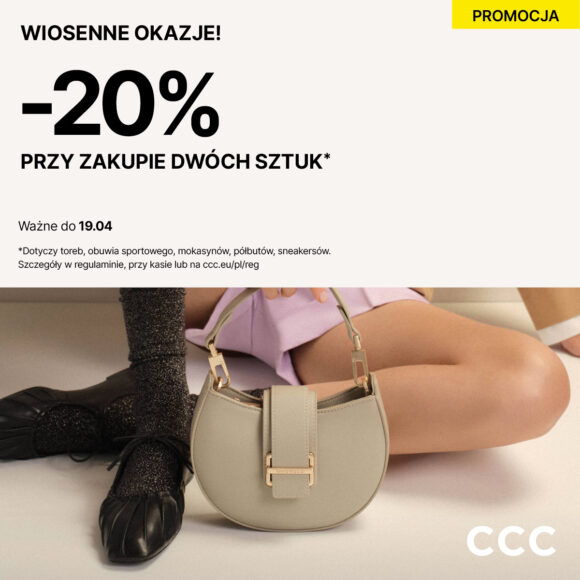 CCC: Wiosenne zakupy z rabatem!