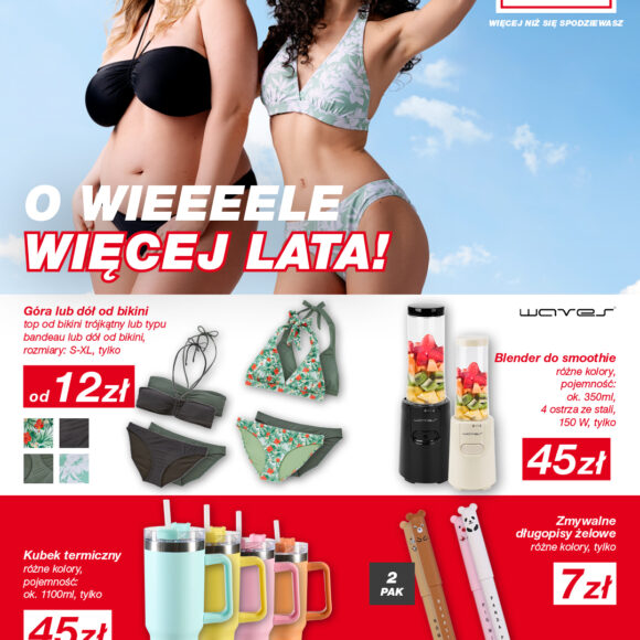 Nowa gazetka KiK to WIEEELE WIĘCEJ OKAZJI, niż możesz się spodziewać! 😍☀️🌸