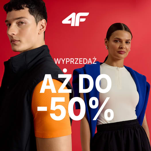 Wyprzedaż do -50% w 4F!