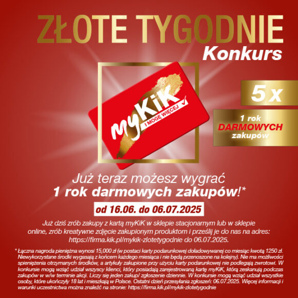 🔥 Wygraj ROK DARMOWYCH ZAKUPÓW w KiK! 🔥 #konkurs