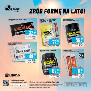 🔥 Zrób formę na lato z Olimp Store! 🔥