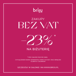 Tylko teraz! -23% na biżuterię Briju!