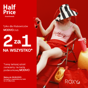 W HalfPrice trwa akcja 2 za 1 na wszystko!