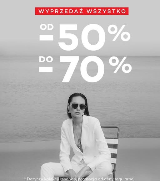 WYPRZEDAŻ! Wszystko do -70%