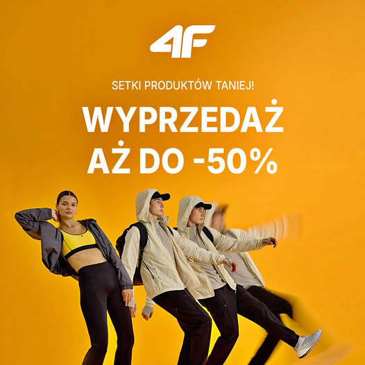 Wyprzedażowe boisko 4F!