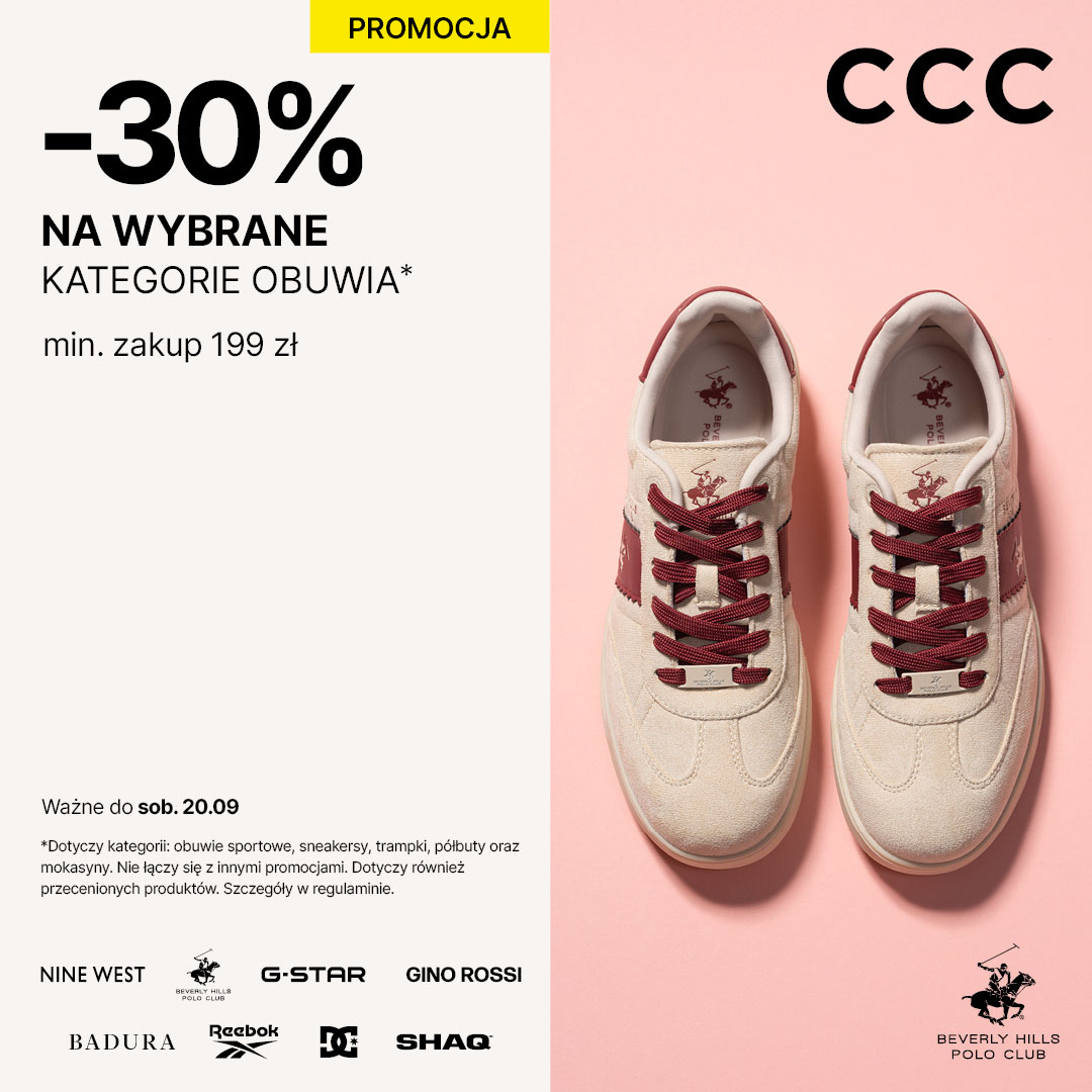 Nowy sezon, nowy styl i super ceny w CCC!  Nowy sezon, nowy styl i super ceny w CCC!