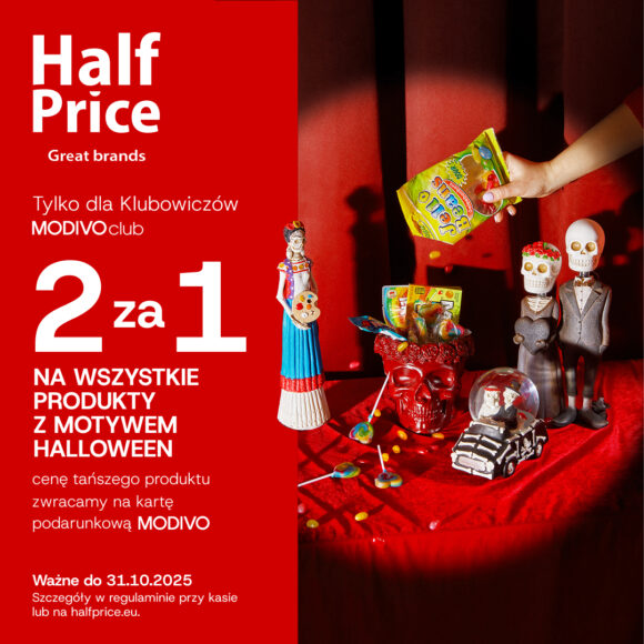 HalfPrice trwa akcja 2 za 1
