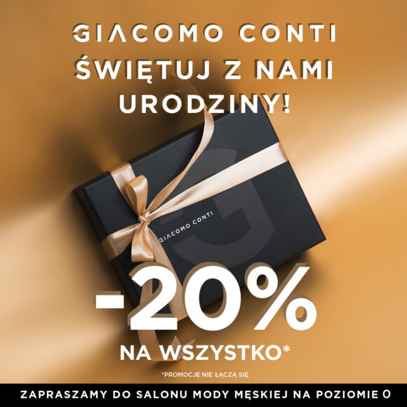 Świętujemy urodziny salonu Giacomo Conti!