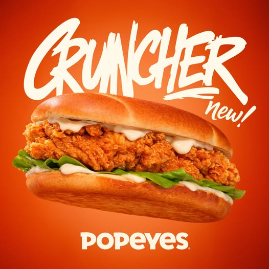 Poznajcie Crunchera w Popeyes