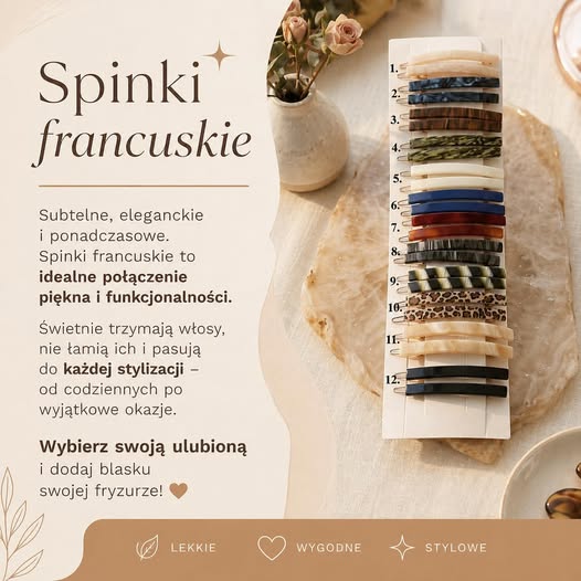 Spinki francuskie w D&M Doris!