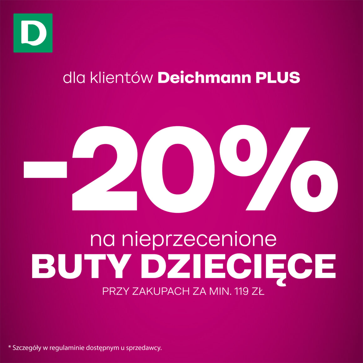 -20% na Dzień Dziecka w Deichmann!