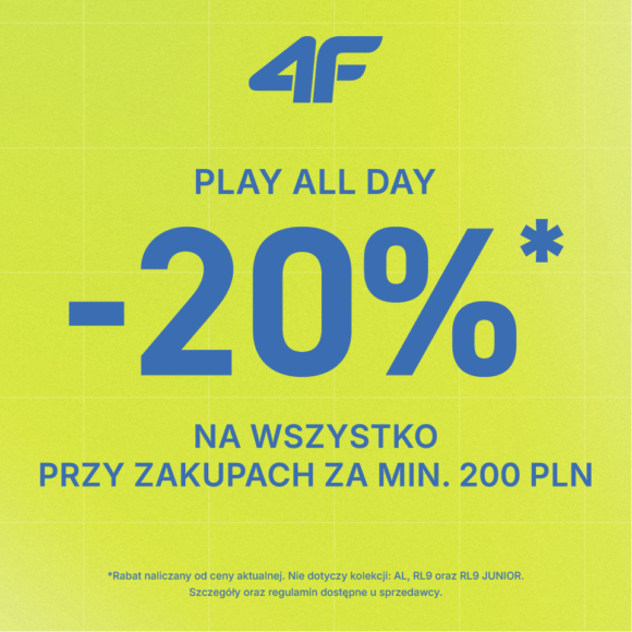 PLAY ALL DAY w 4F!